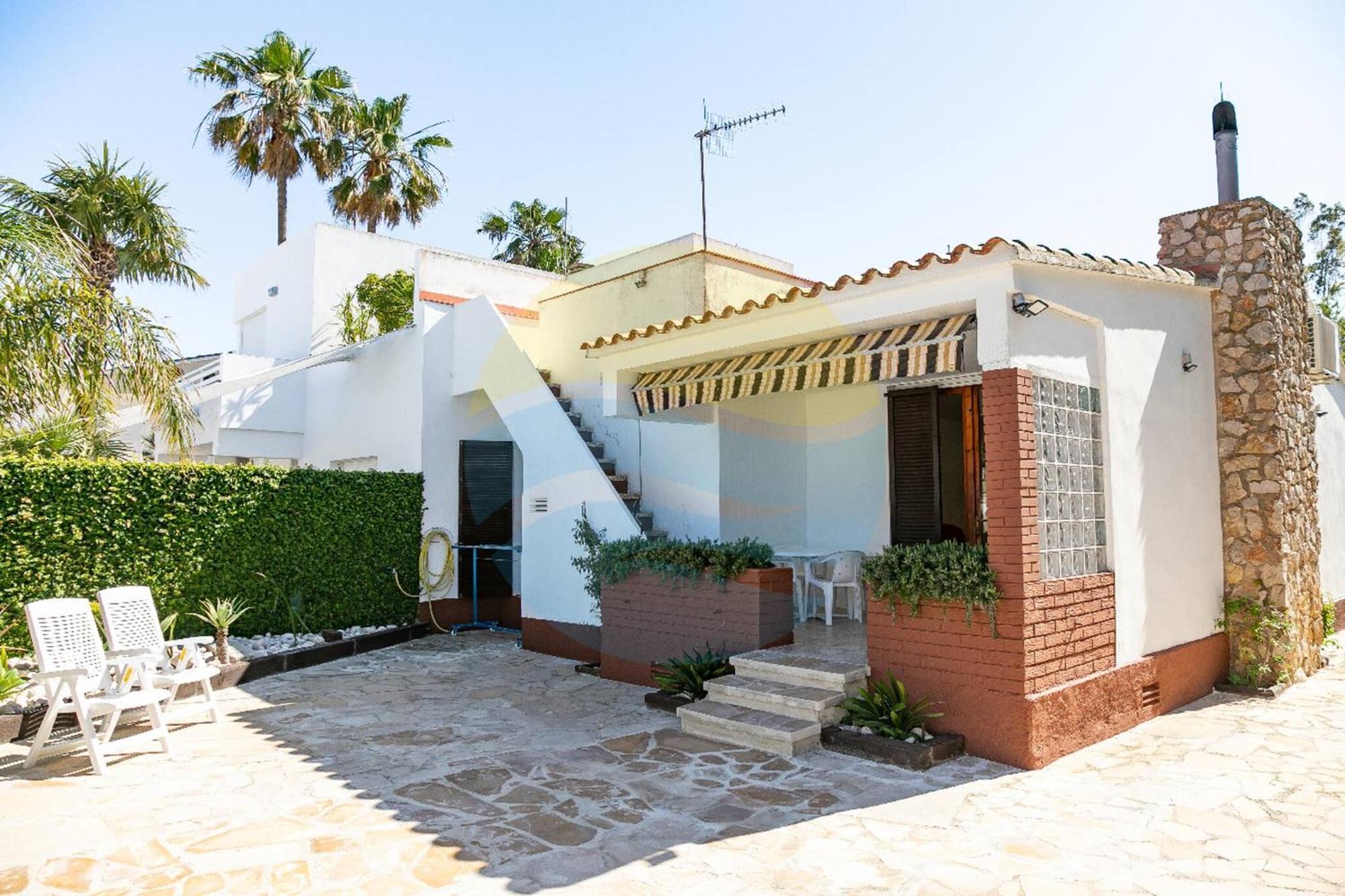 Eucaliptus - Casa En El Delta Para Disfrutar De La Playa Del Trabucador - Deltavacaciones L'Eucaliptus Exteriör bild